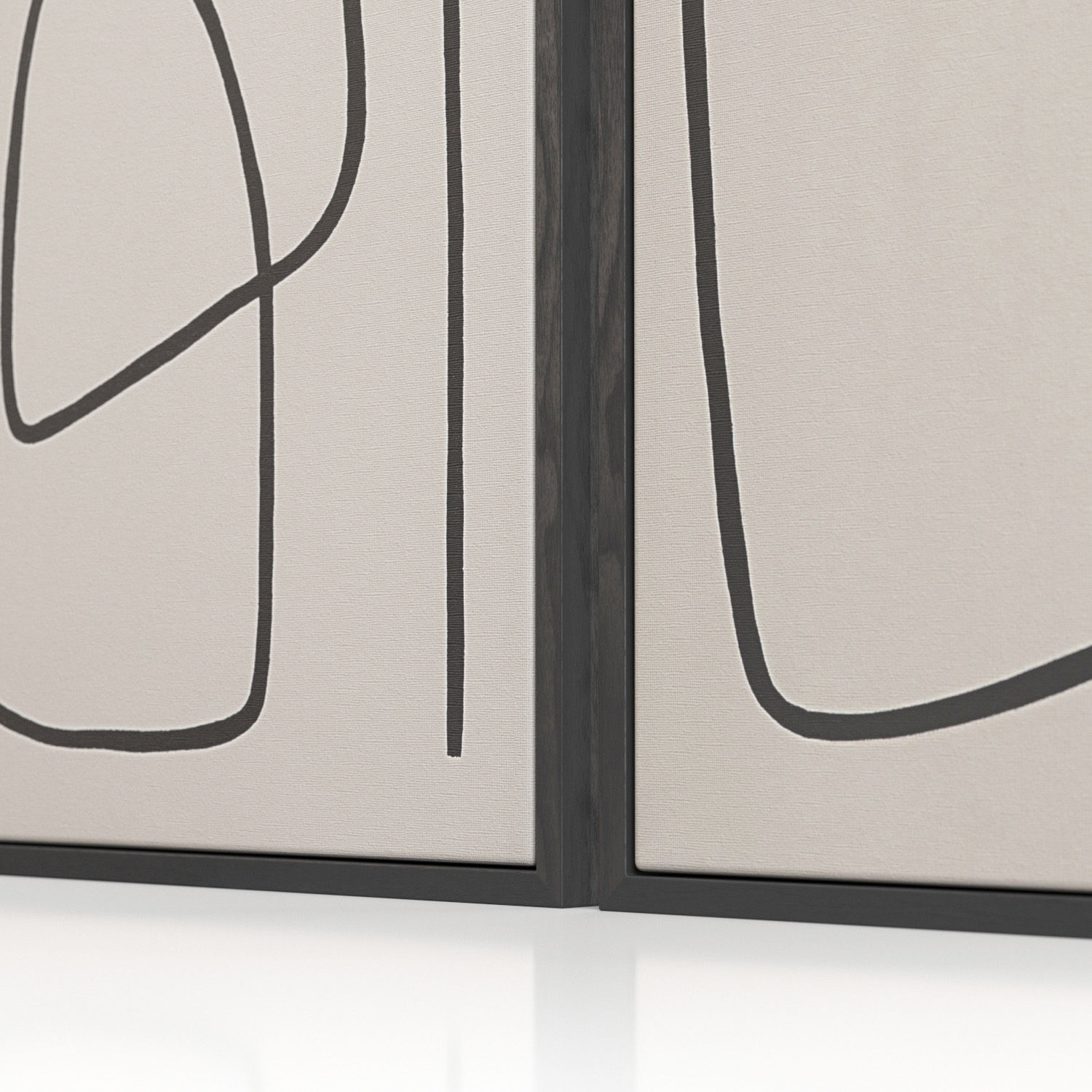 Moreau Wall Art Renwil PBR 3D model_3