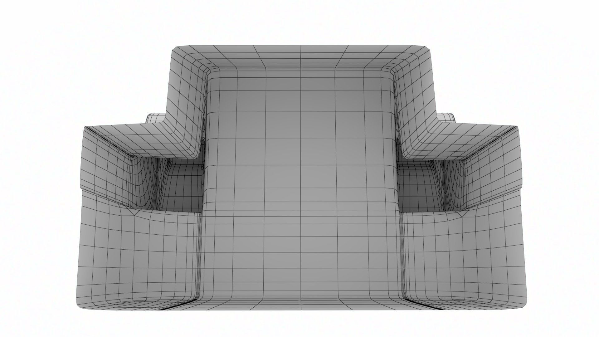 Vehicle Controller Dock with Joy stick ISO SAE controls Low-poly 3D model_24