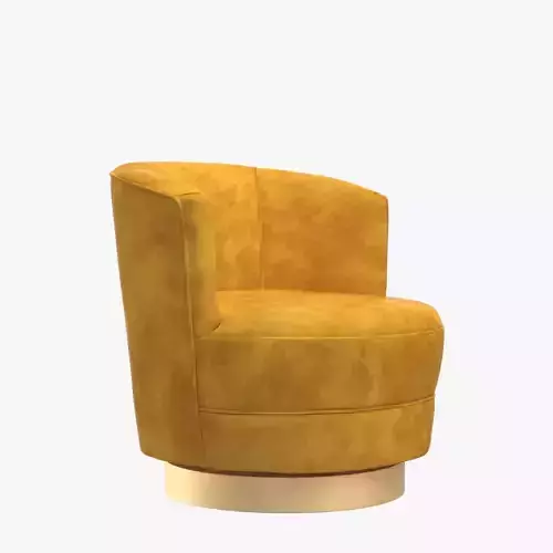 Velvet Swivel Chair