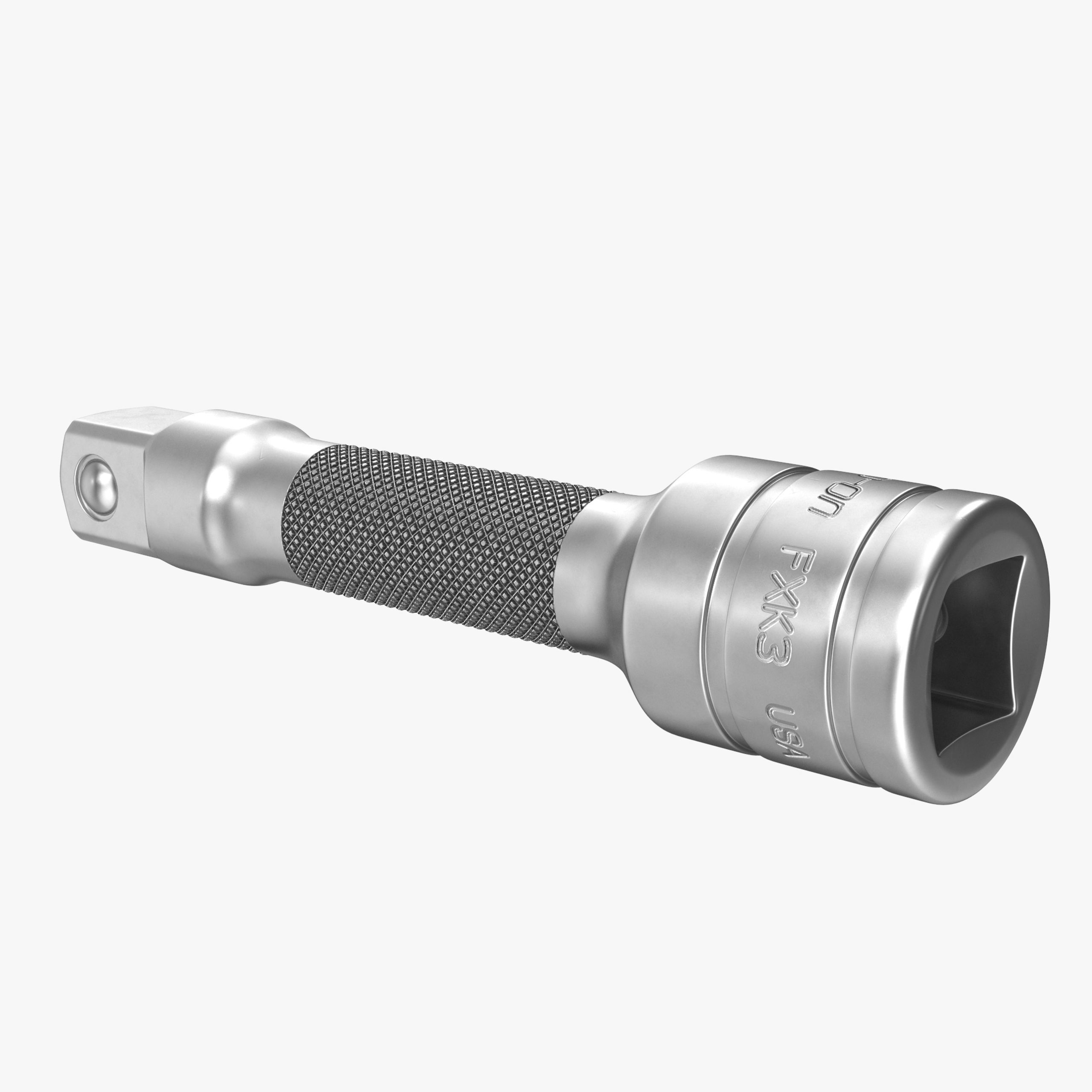 Socket Tool FXK3 Low-poly 3D model_5