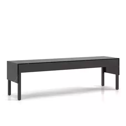 Wood Base Console Table With Top Stone PBR