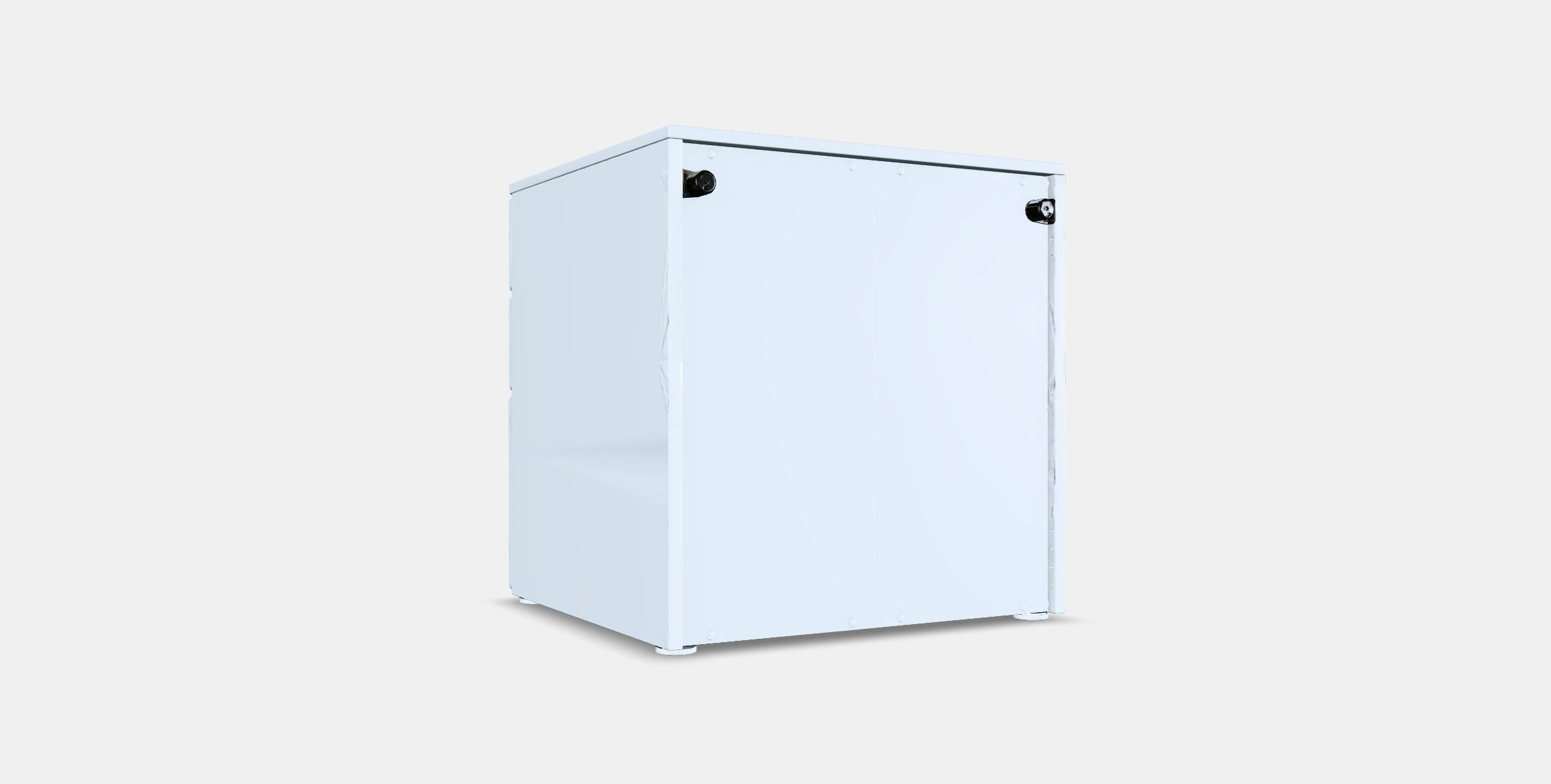 SMASTAD - PLATSA Chest of 3 drawers 2 Low-poly 3D model_16