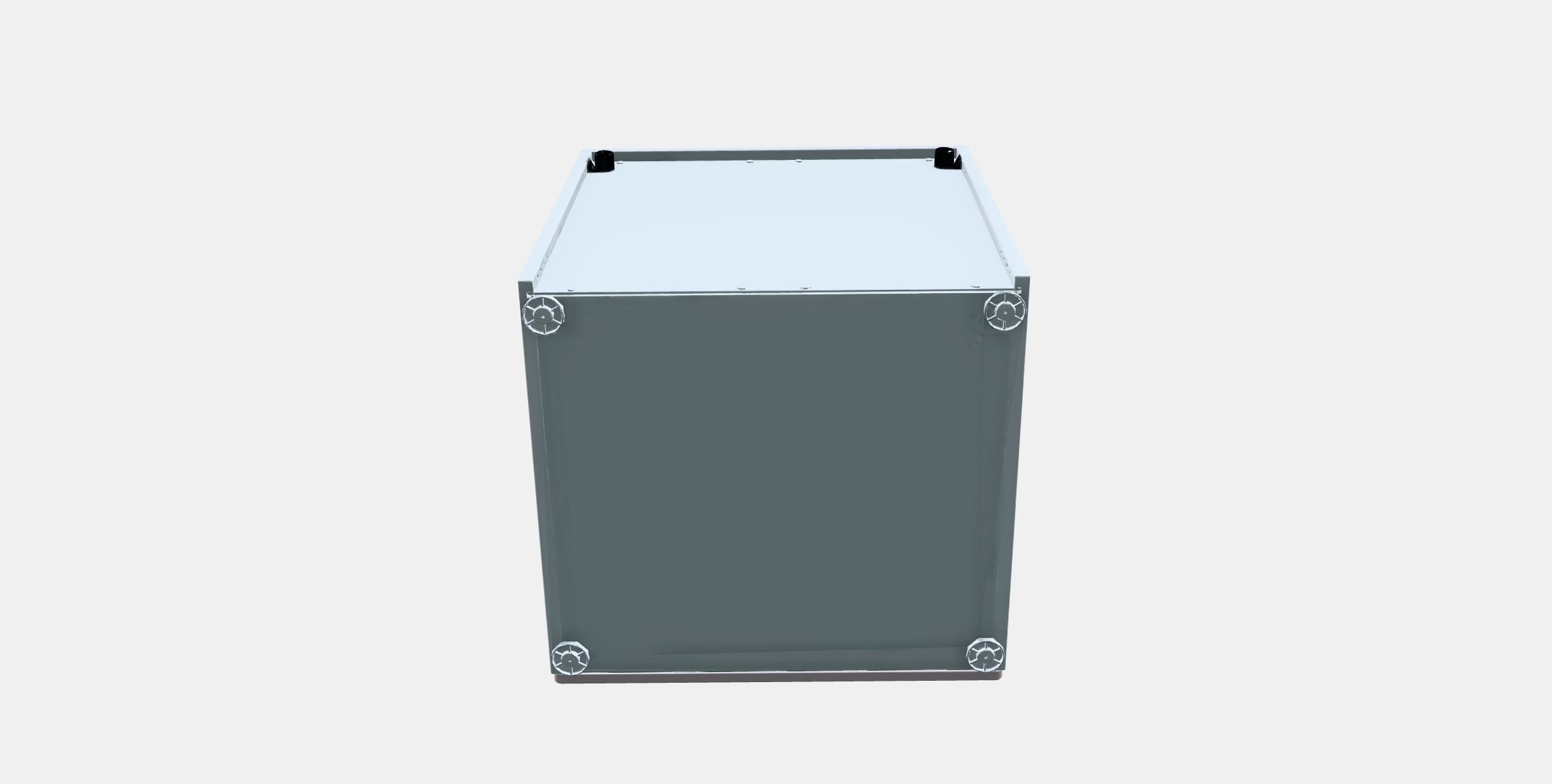 SMASTAD - PLATSA Chest of 3 drawers 3 Low-poly 3D model_6