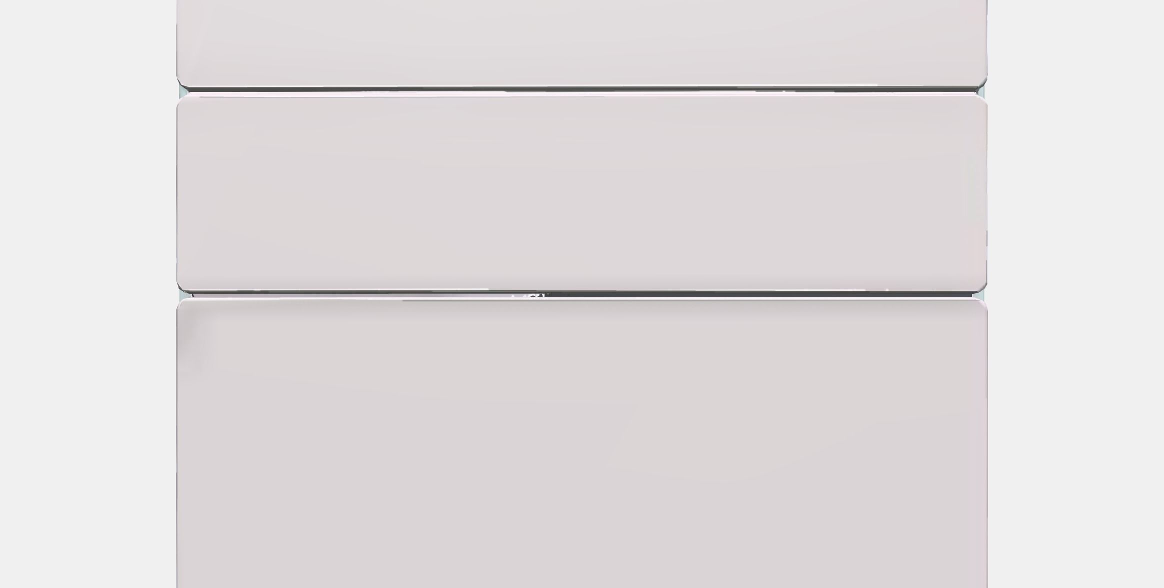 SMASTAD - PLATSA Chest of 3 drawers 3 Low-poly 3D model_10