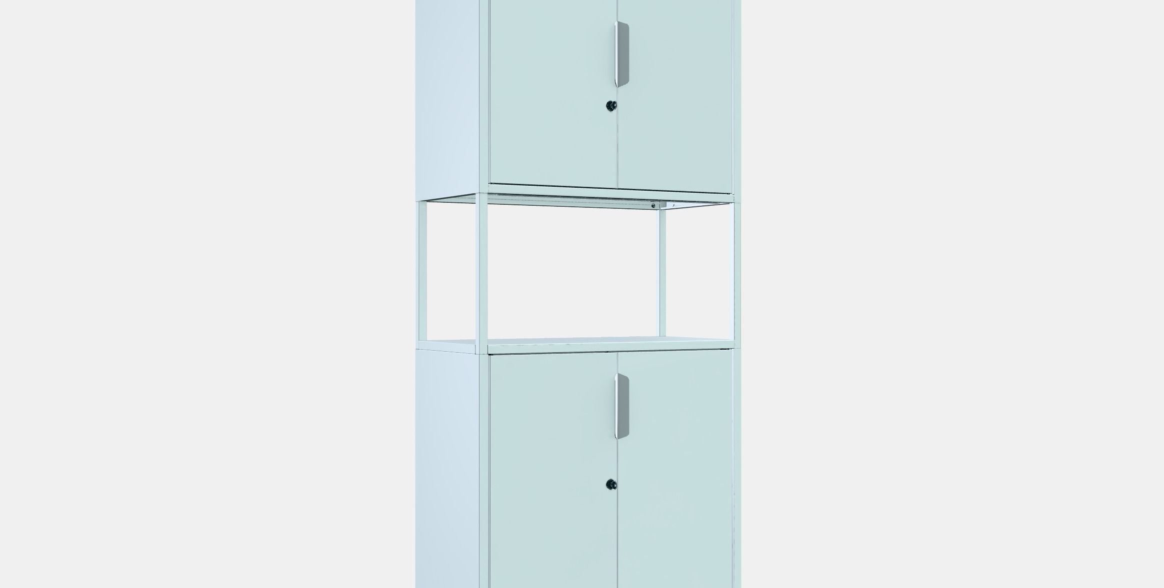 TROTTEN Cabinet with doors Low-poly 3D model_9