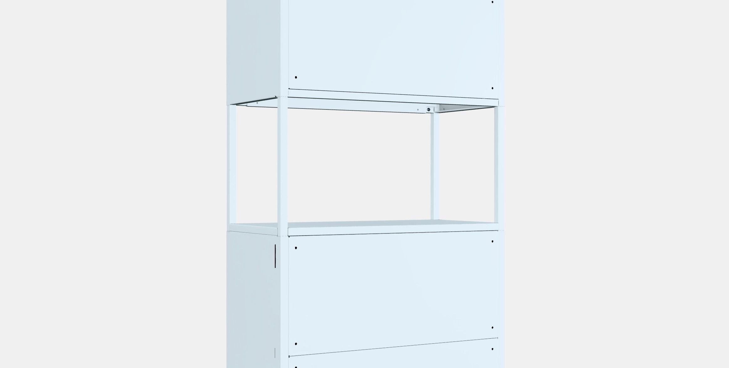 TROTTEN Cabinet with doors Low-poly 3D model_2