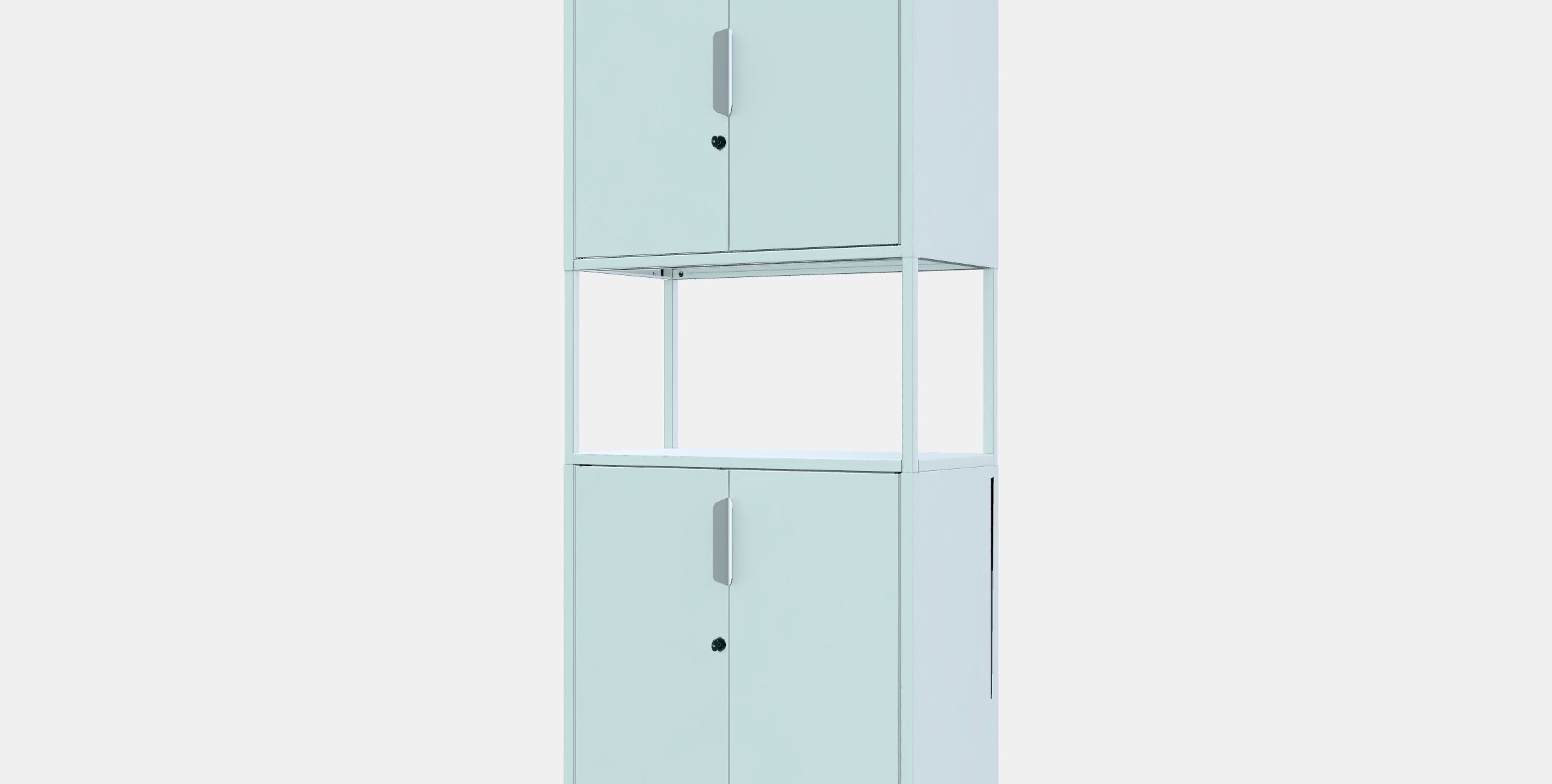 TROTTEN Cabinet with doors Low-poly 3D model_13