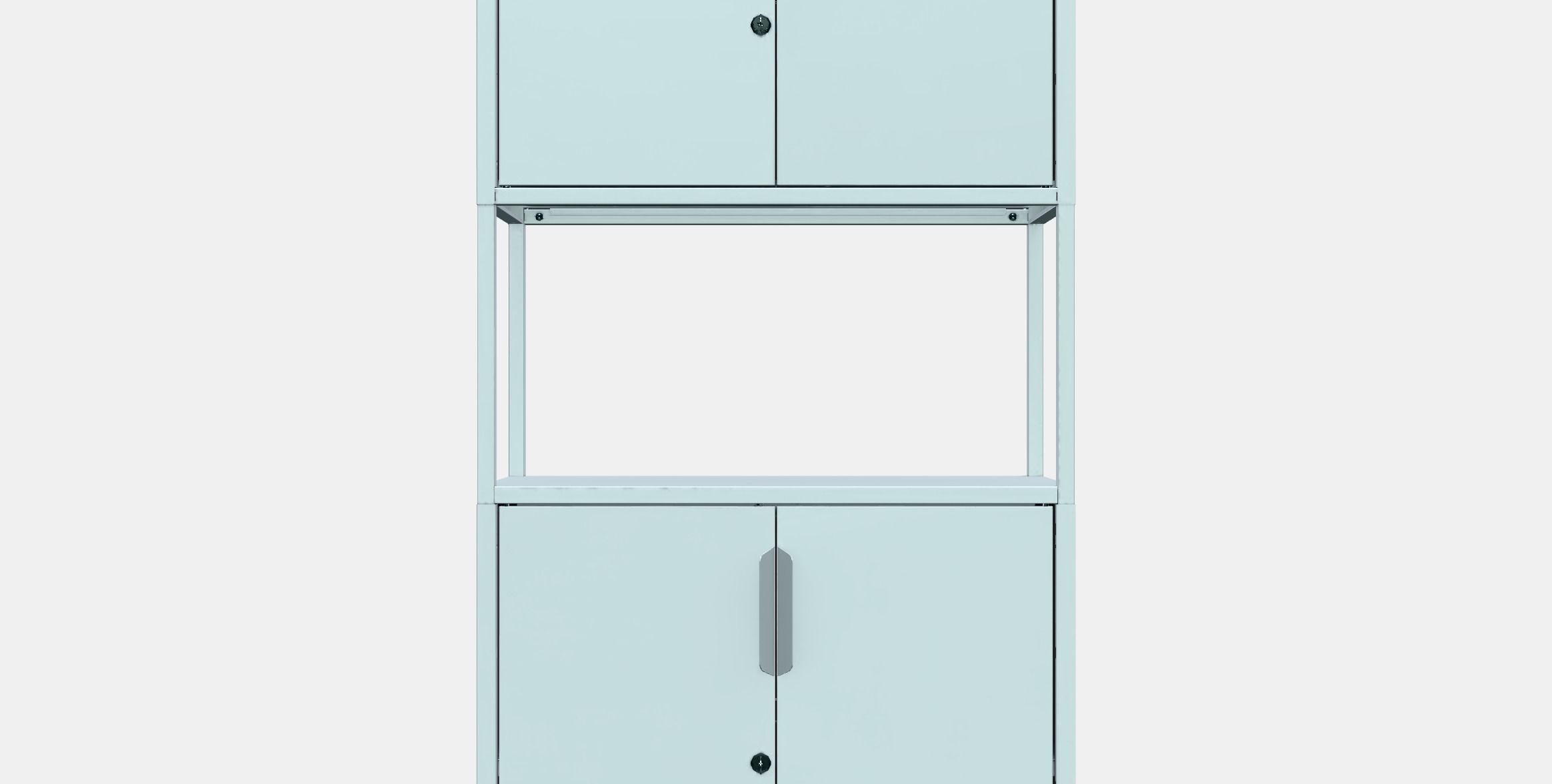 TROTTEN Cabinet with doors Low-poly 3D model_11