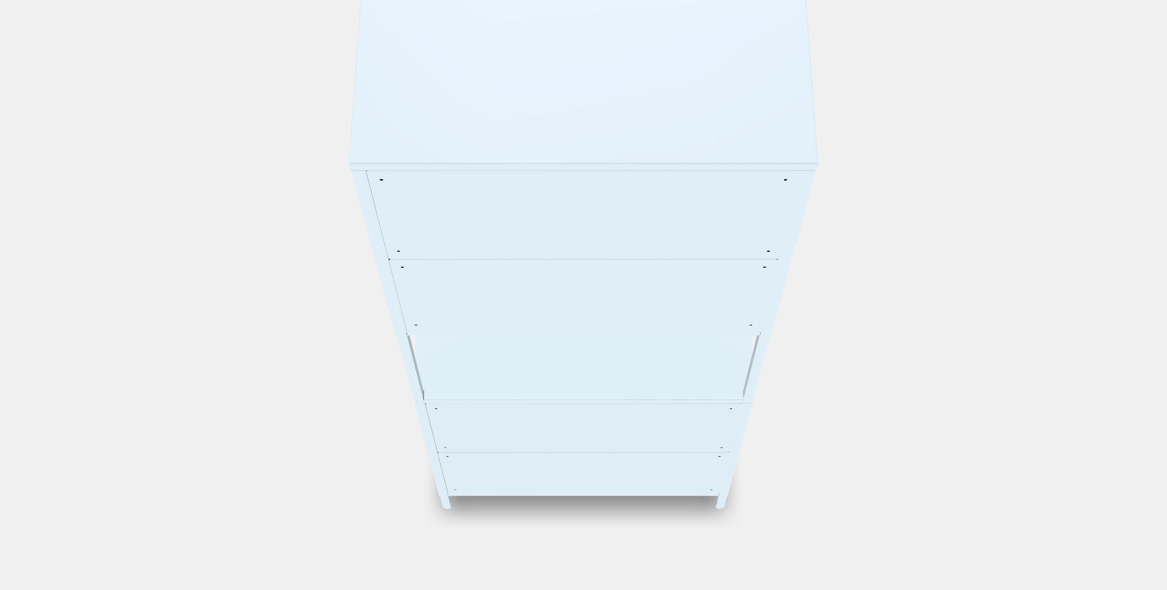 TROTTEN Cabinet with doors Low-poly 3D model_4