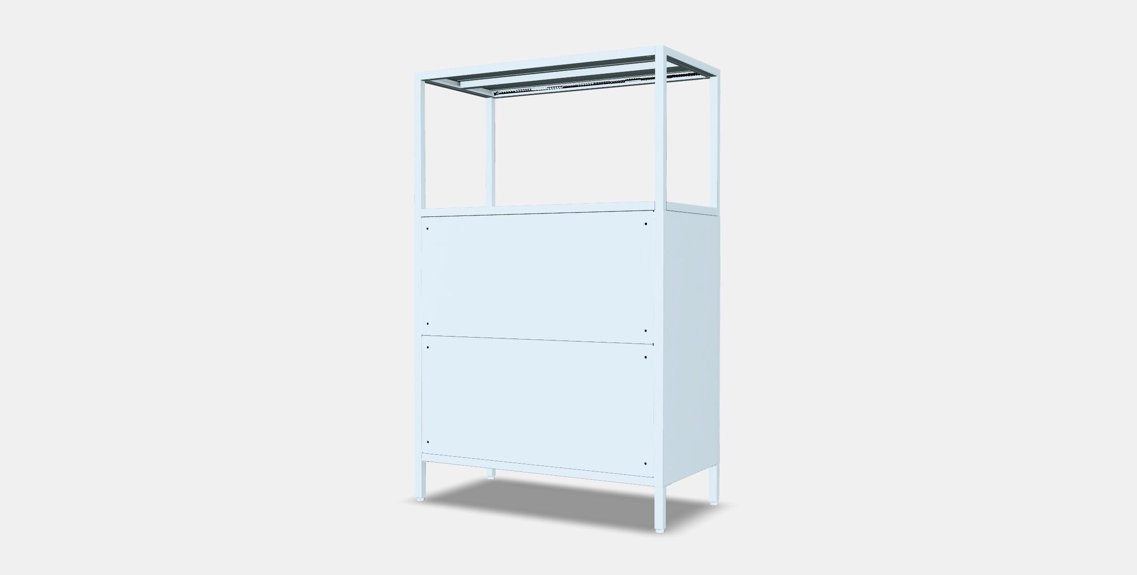 TROTTEN Cabinet with doors 1 Low-poly 3D model_5