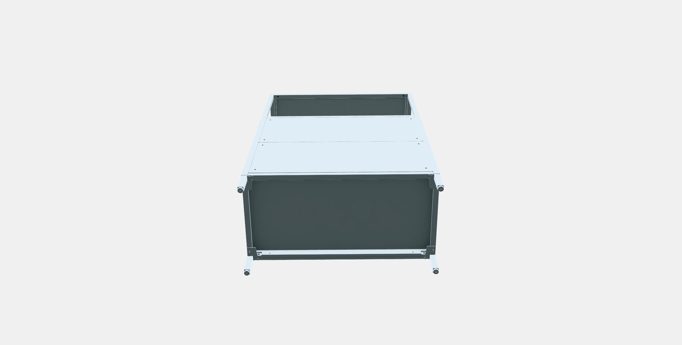 TROTTEN Cabinet with doors 1 Low-poly 3D model_8