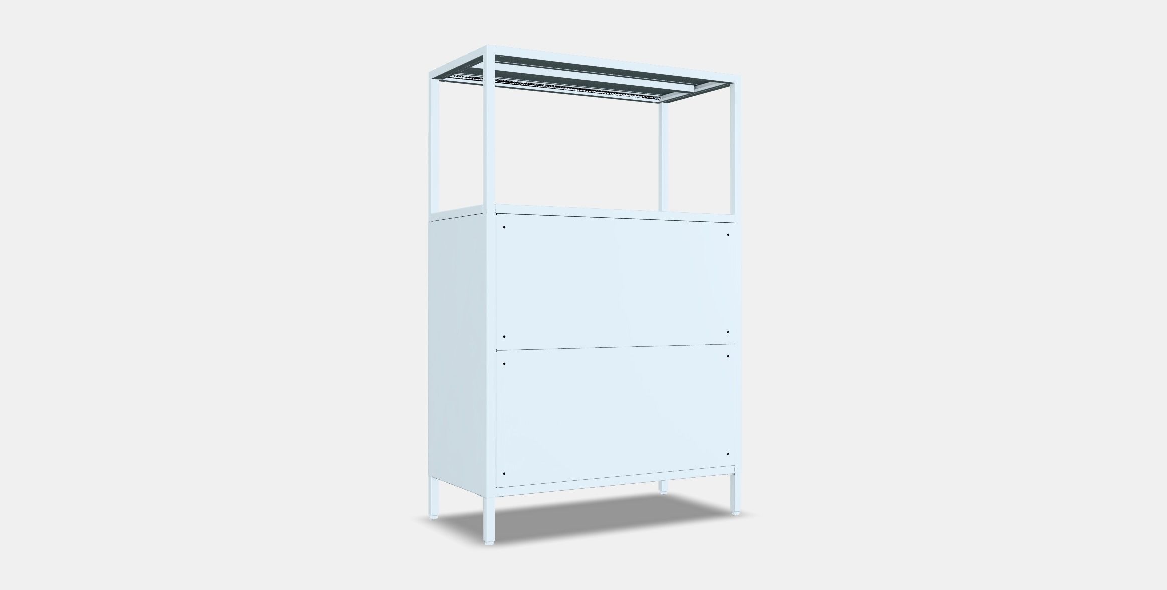 TROTTEN Cabinet with doors 1 Low-poly 3D model_16