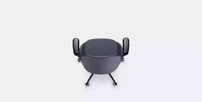 HATTEFJALL Office chair with armrests