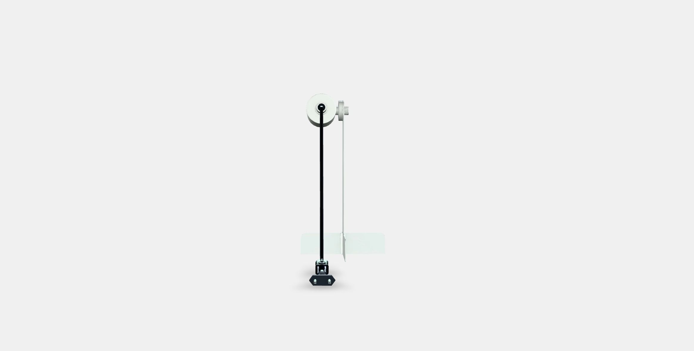 FLOTTILJ Desk lamp Low-poly 3D model_14