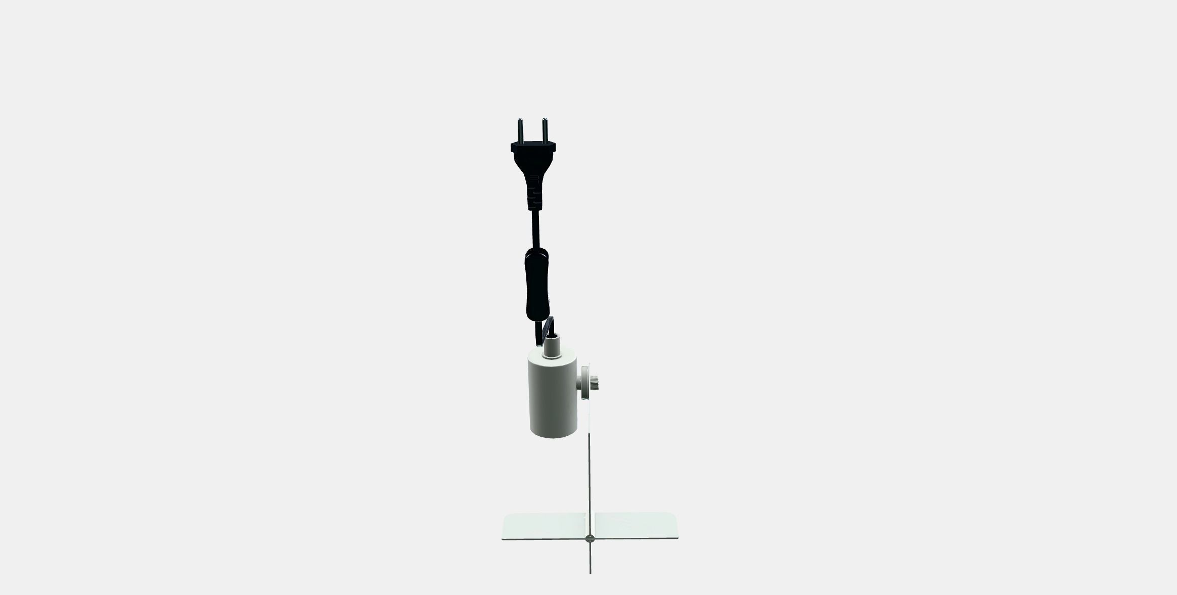 FLOTTILJ Desk lamp Low-poly 3D model_7