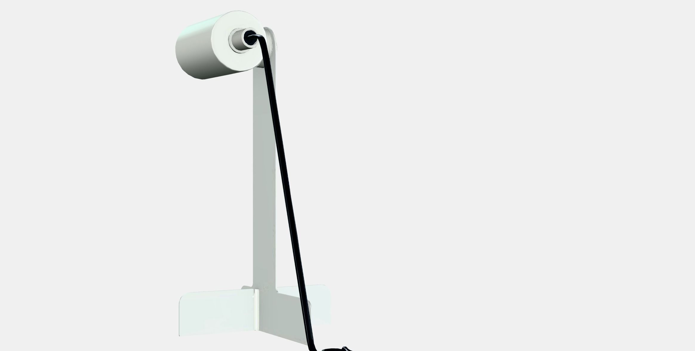 FLOTTILJ Desk lamp Low-poly 3D model_2