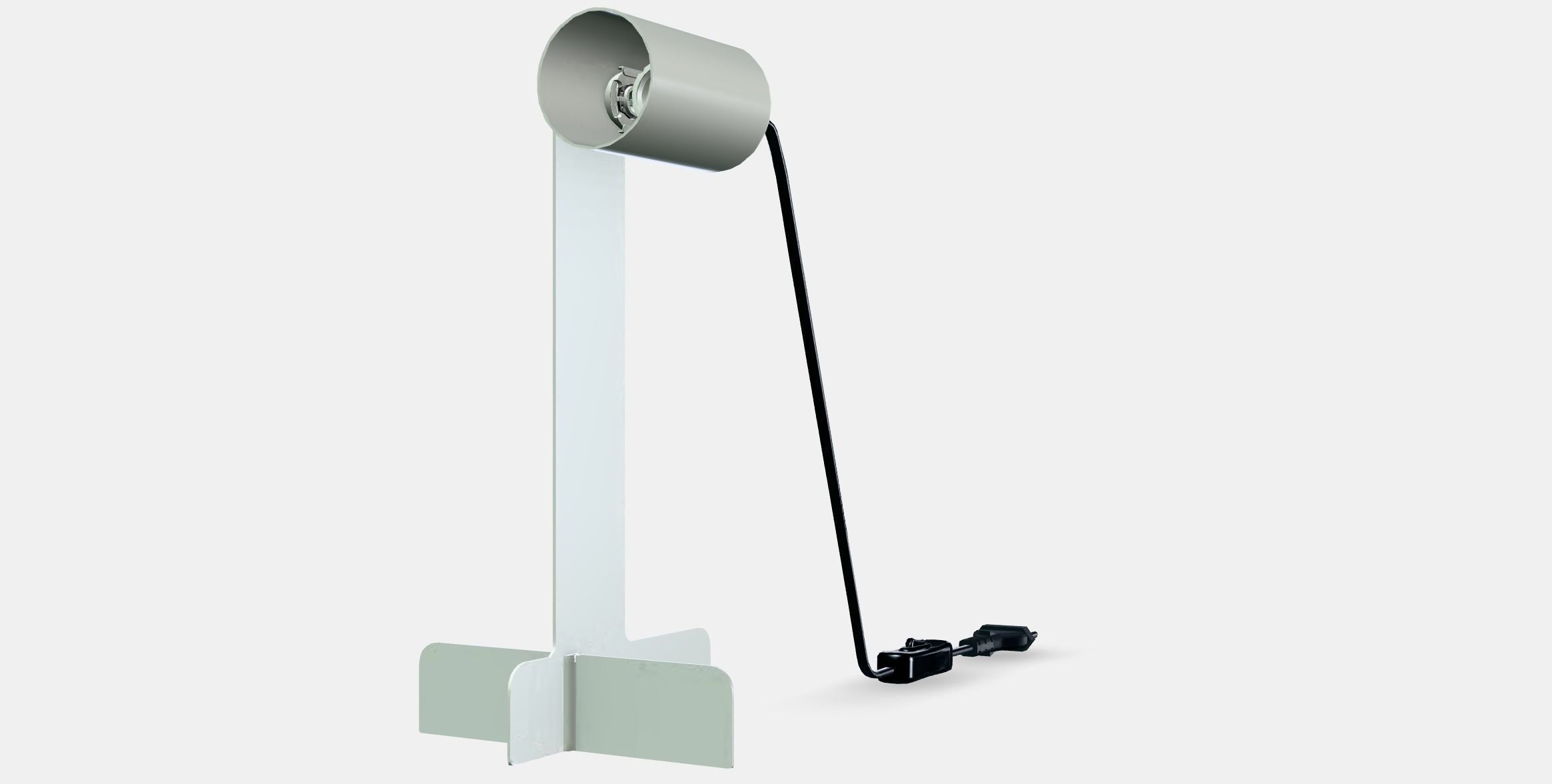 FLOTTILJ Desk lamp Low-poly 3D model_13