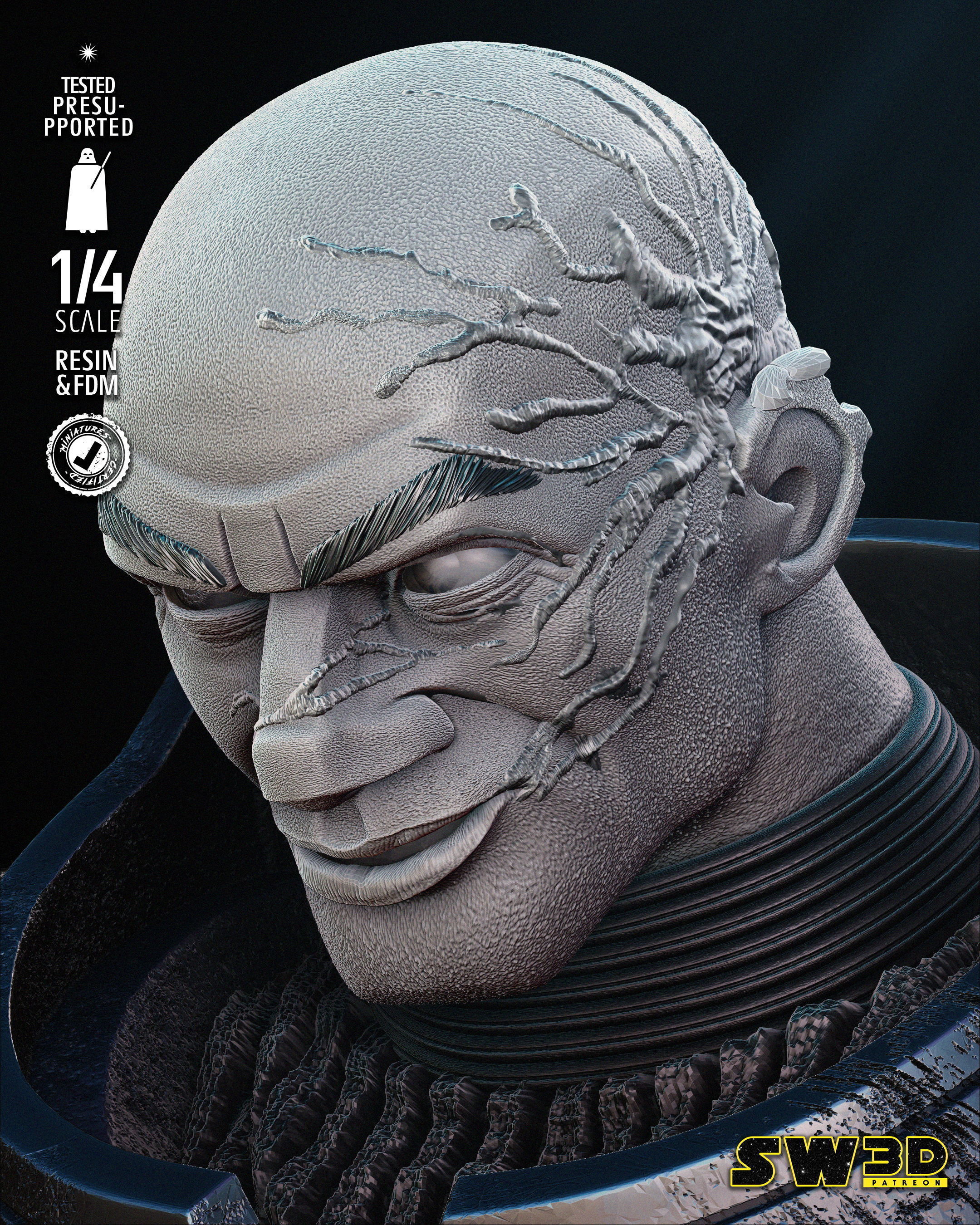 STAR WARS Wrecker Bust Tested for 3D Printing 3D print model_11