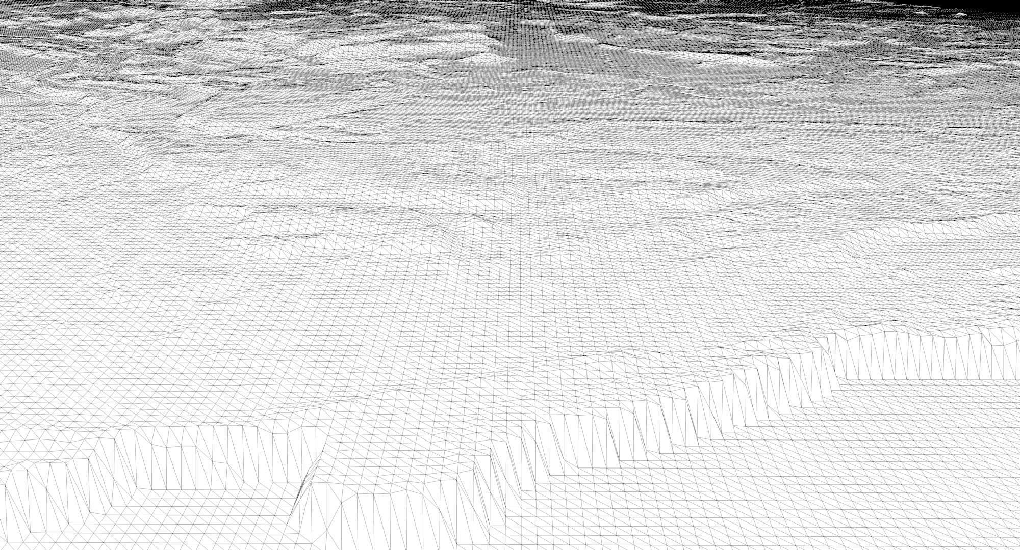 Venezuela Terrain 3D Map 3D model_12