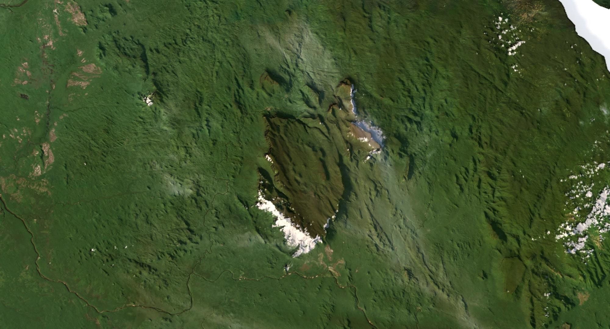 Venezuela Terrain 3D Map 3D model_5