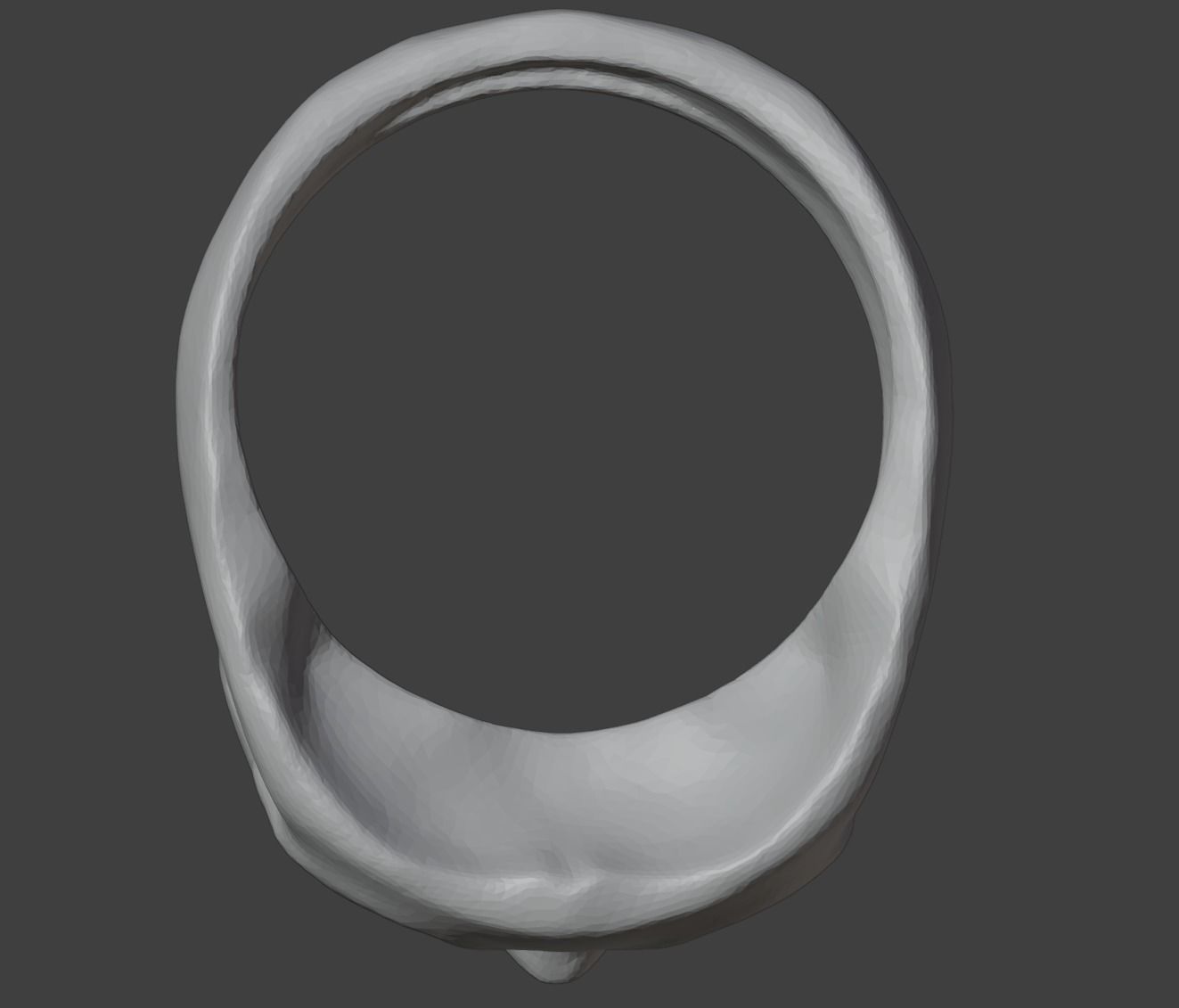 3D Printable Skull Ring for Jewelry 3D print model 3D print model_6