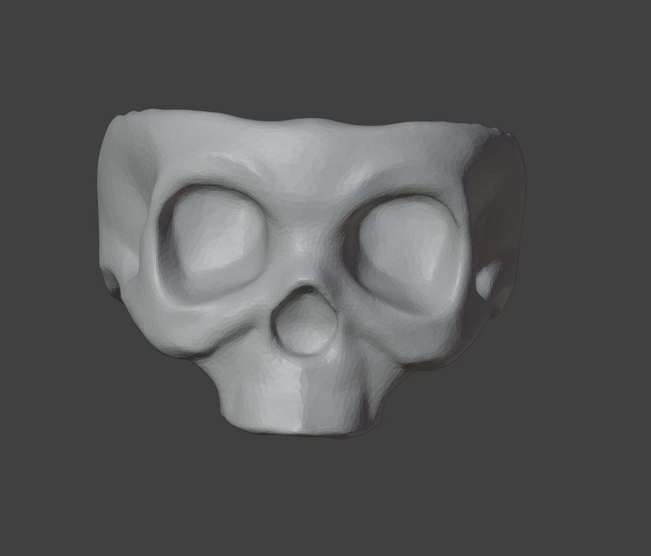 3D Printable Skull Ring for Jewelry 3D print model 3D print model_5