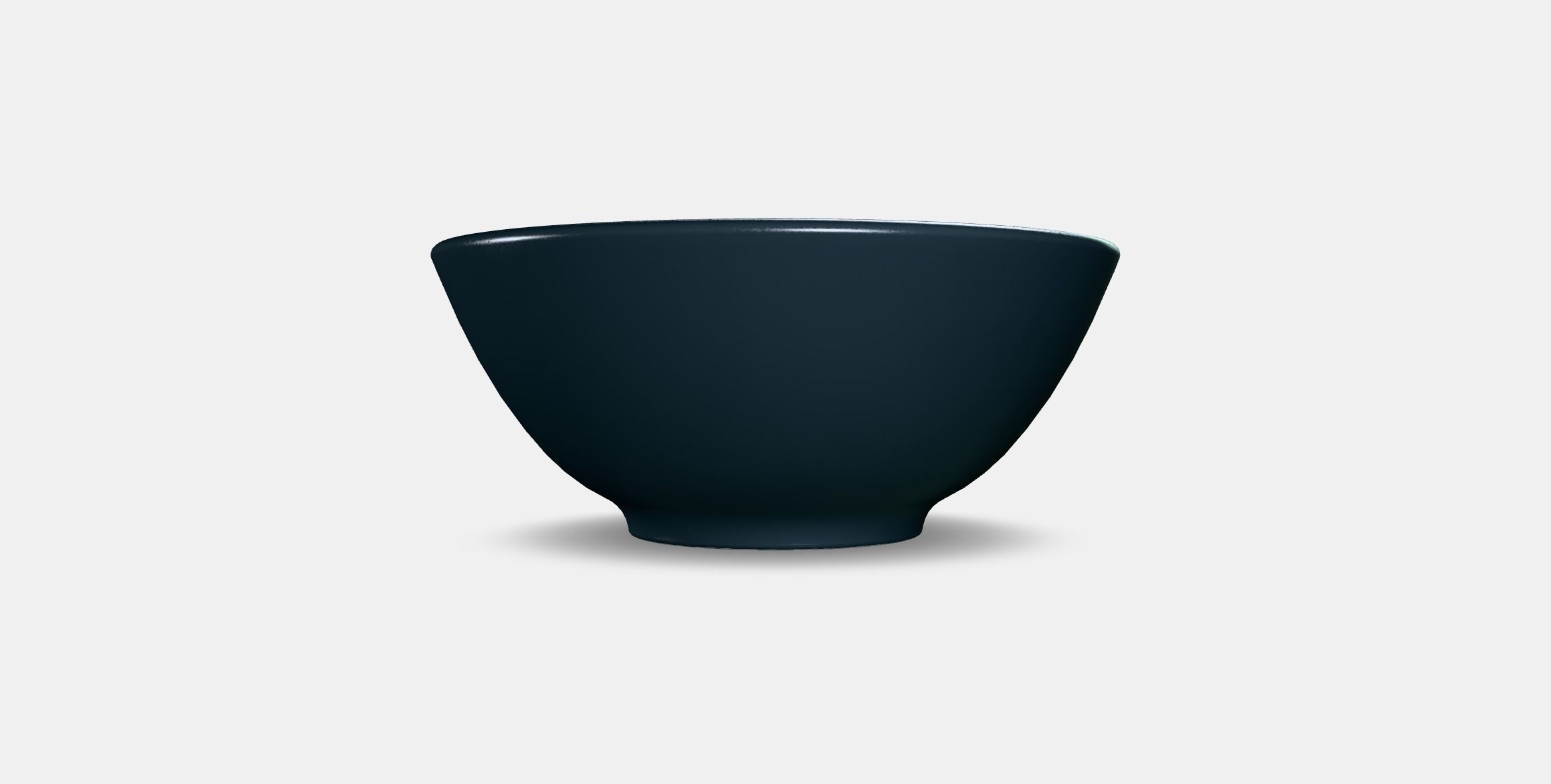 COLOUR CLAR Bowl Low-poly 3D model_4