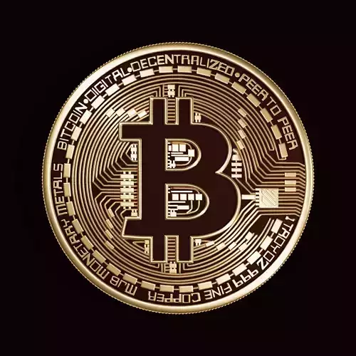 BITCOIN HIGH DETAILED MODEL 3D model