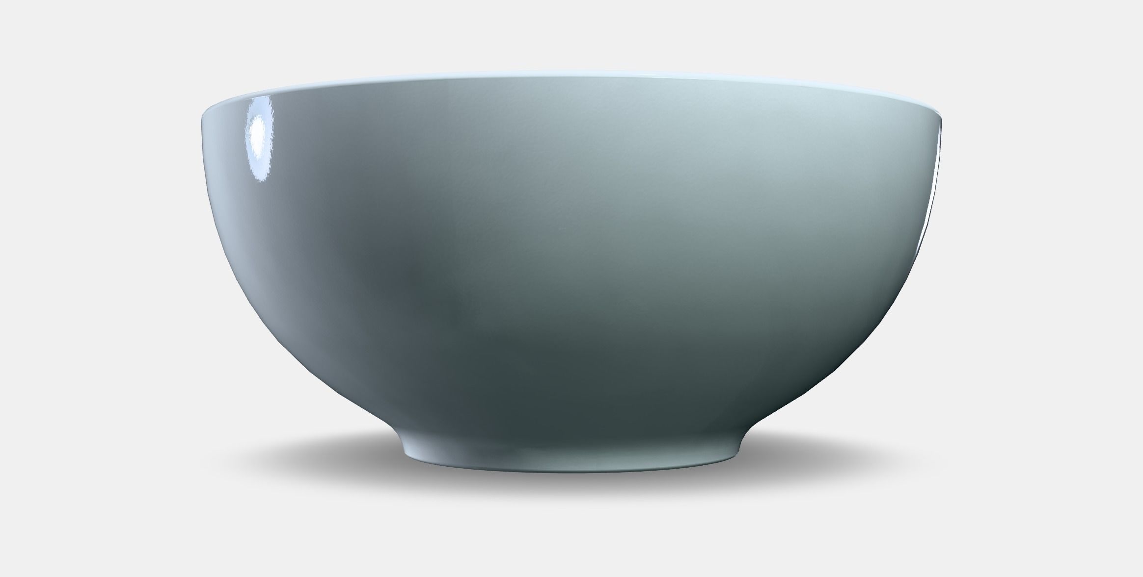 IKEA 365 Bowl Low-poly 3D model_8