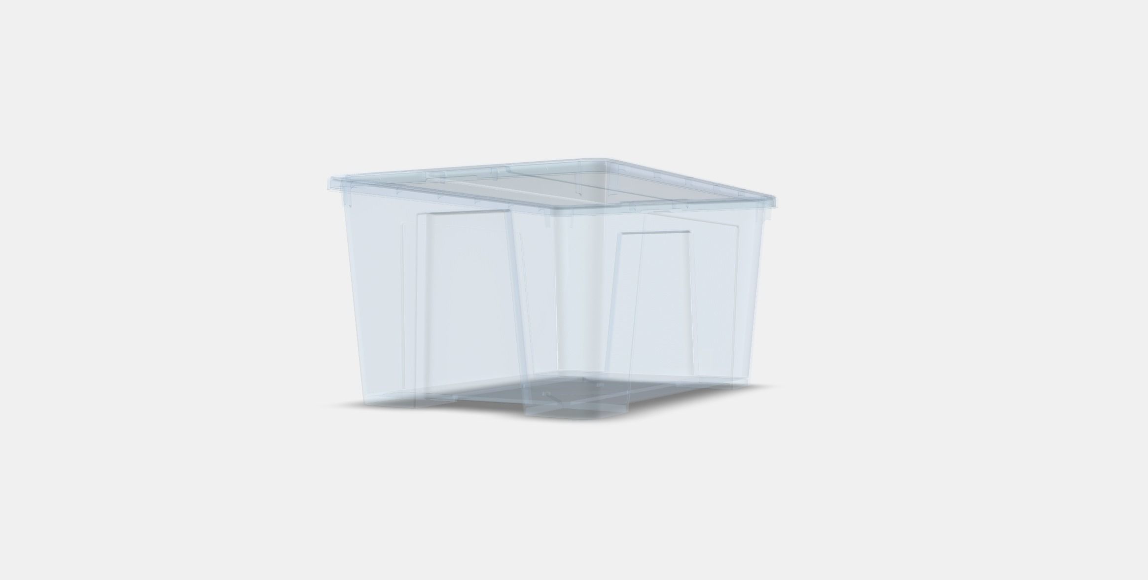 SAMLA Box with lid 2 Low-poly 3D model_12