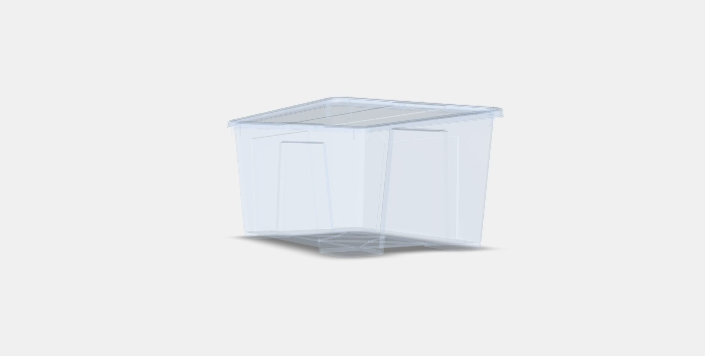 SAMLA Box with lid 2 Low-poly 3D model_16