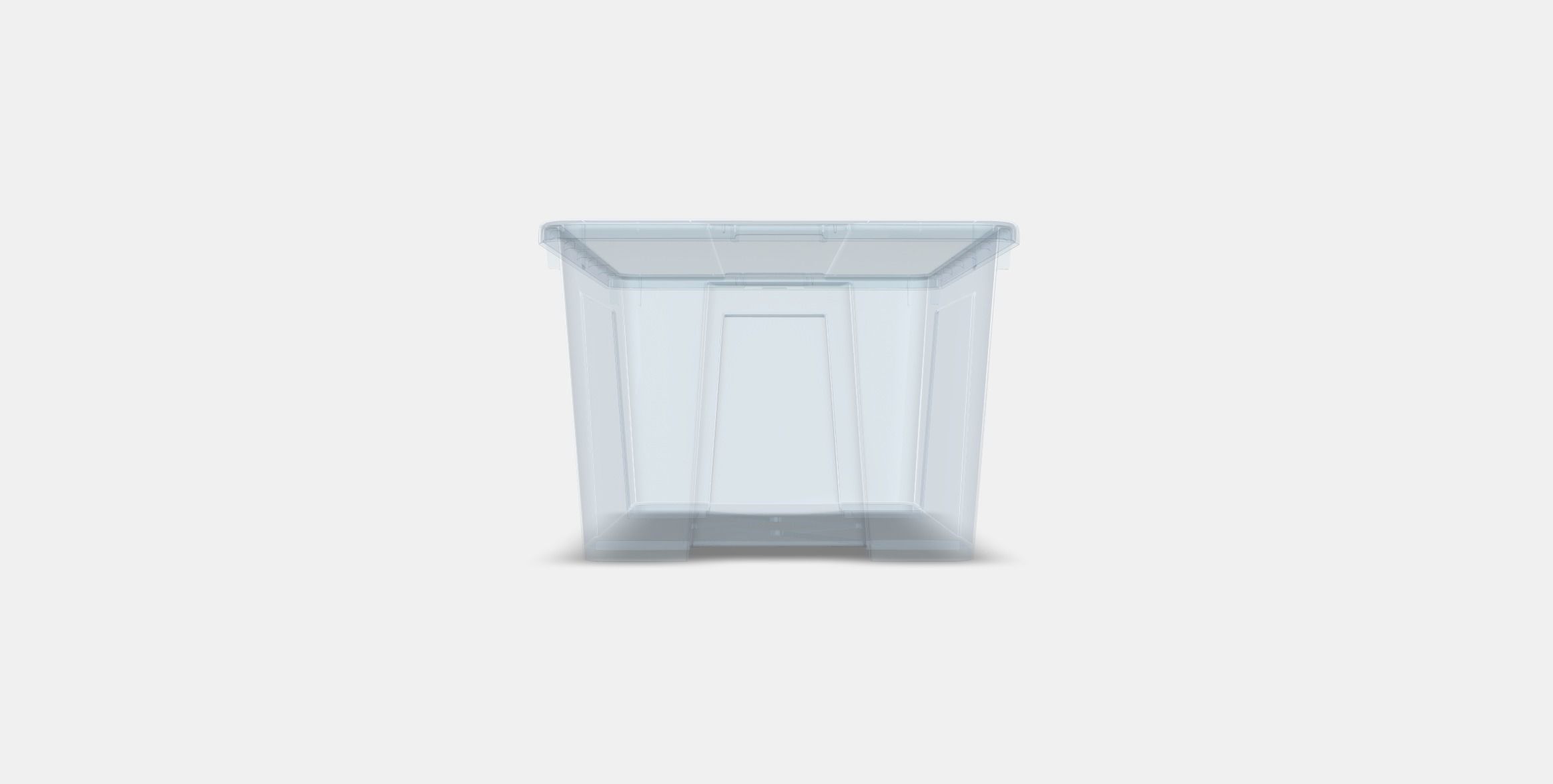 SAMLA Box with lid 2 Low-poly 3D model_10