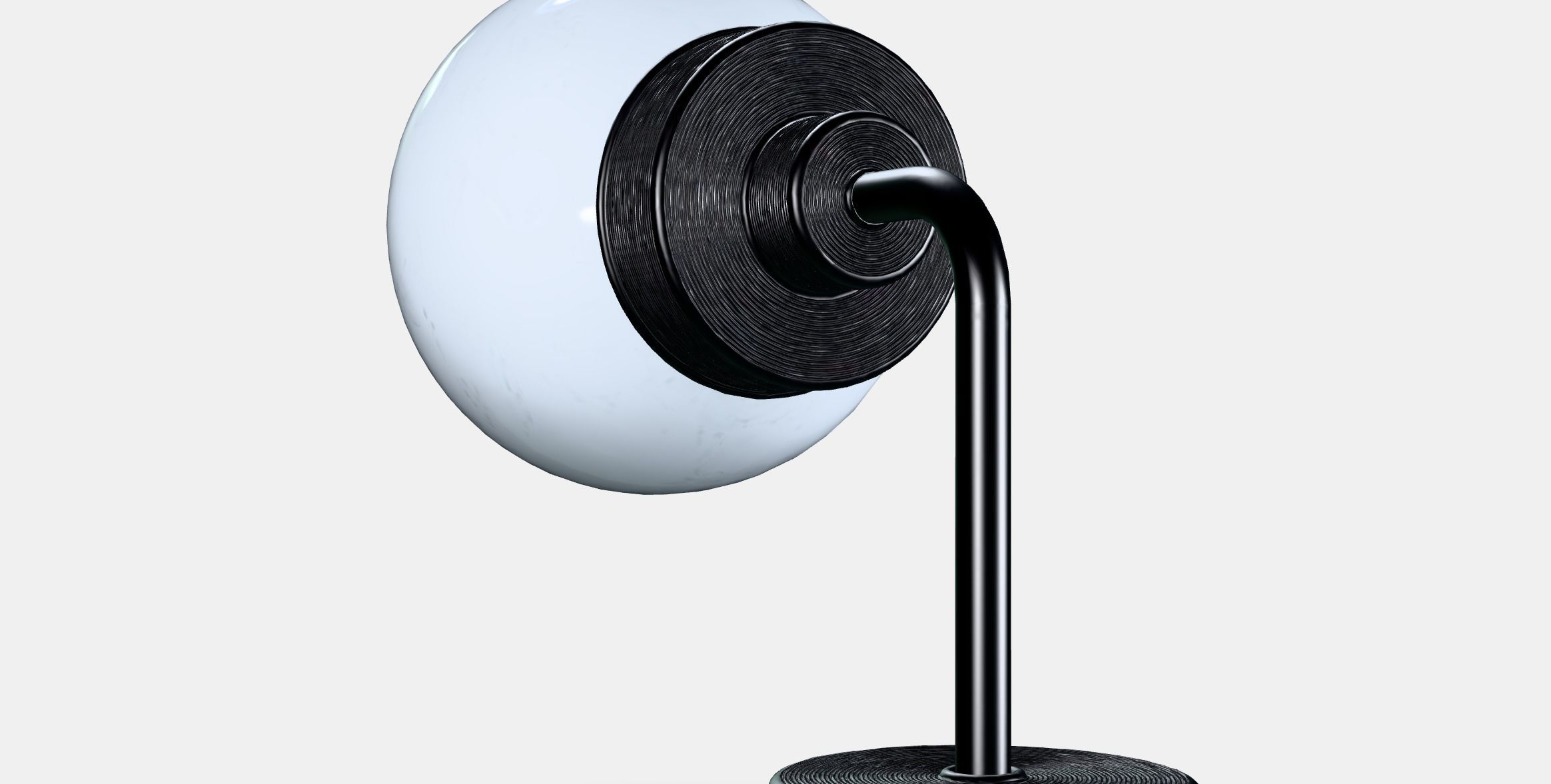 FRIHULT Wall lamp 1 Low-poly 3D model_2