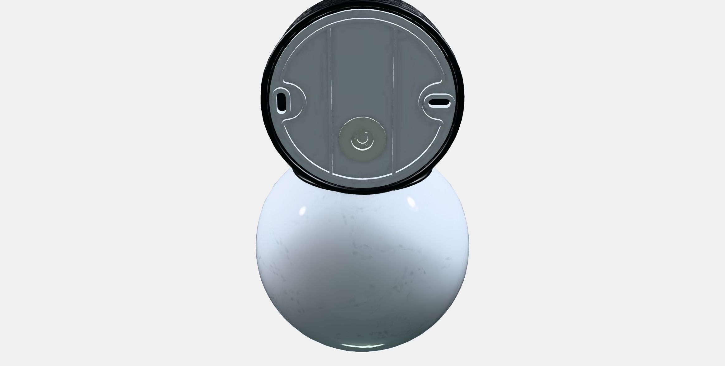 FRIHULT Wall lamp 1 Low-poly 3D model_8