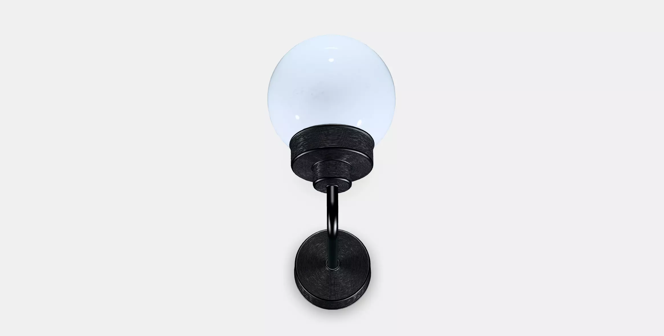 FRIHULT Wall lamp 1 Low-poly 3D model_0