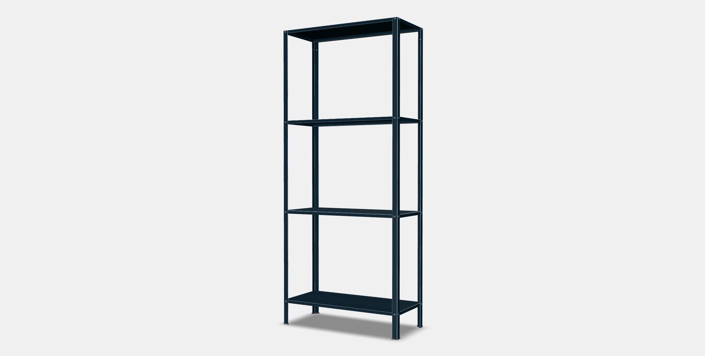 HYLLIS Shelving unit 1 Low-poly 3D model_5