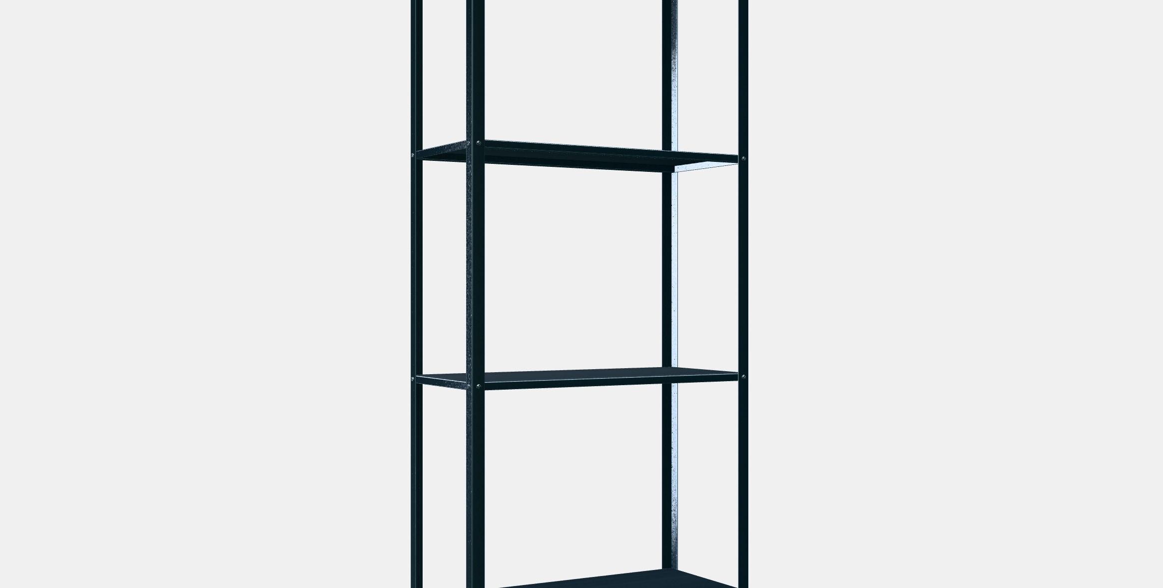 HYLLIS Shelving unit 1 Low-poly 3D model_9