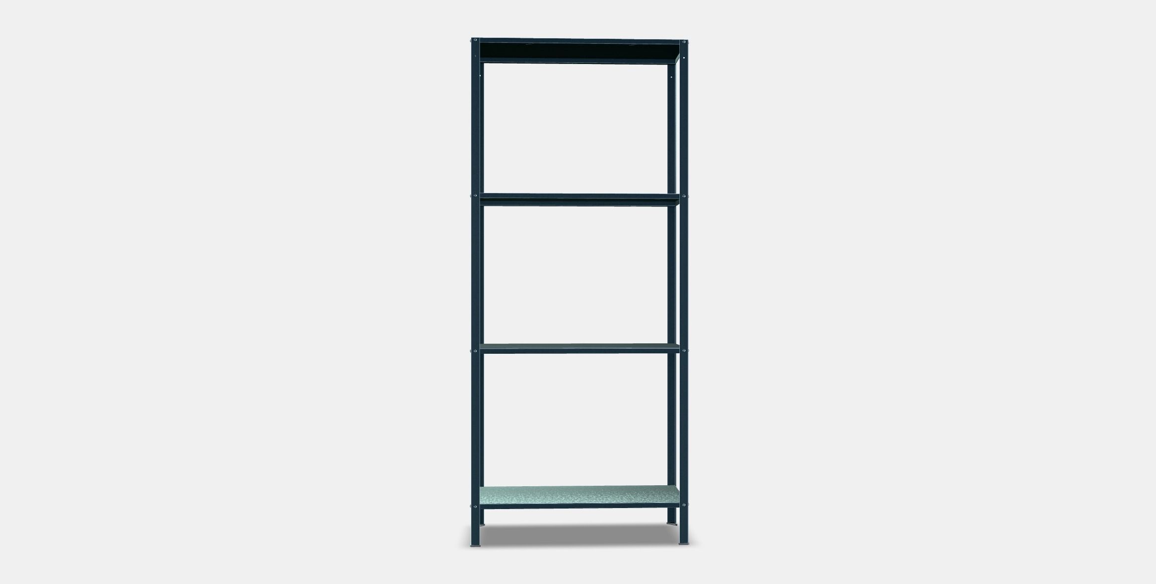 HYLLIS Shelving unit 1 Low-poly 3D model_14