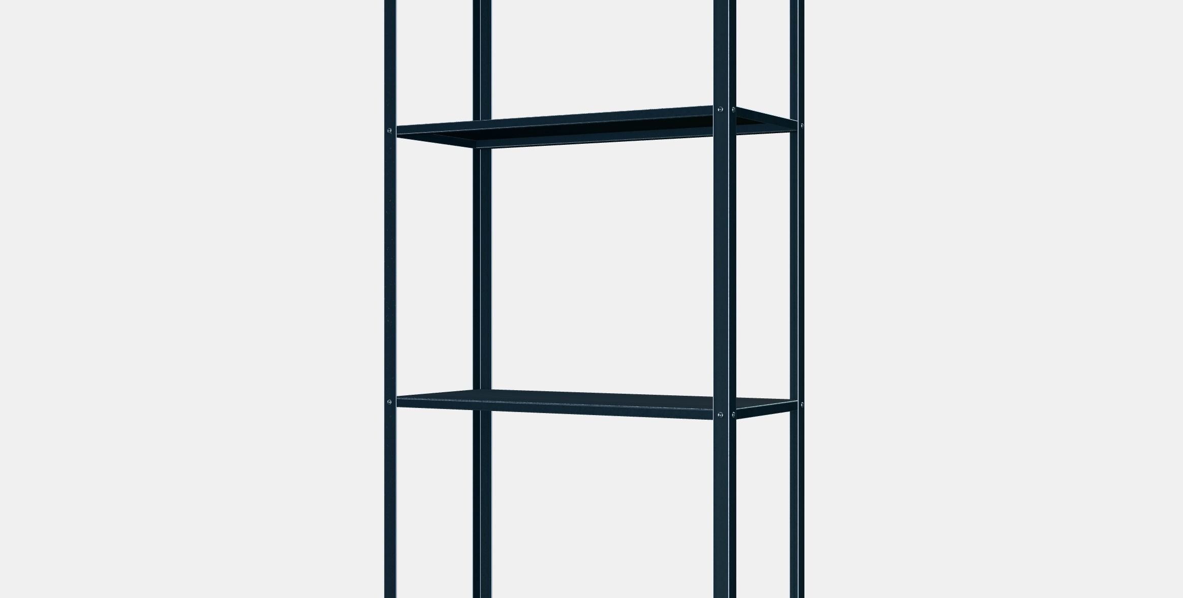 HYLLIS Shelving unit 1 Low-poly 3D model_6