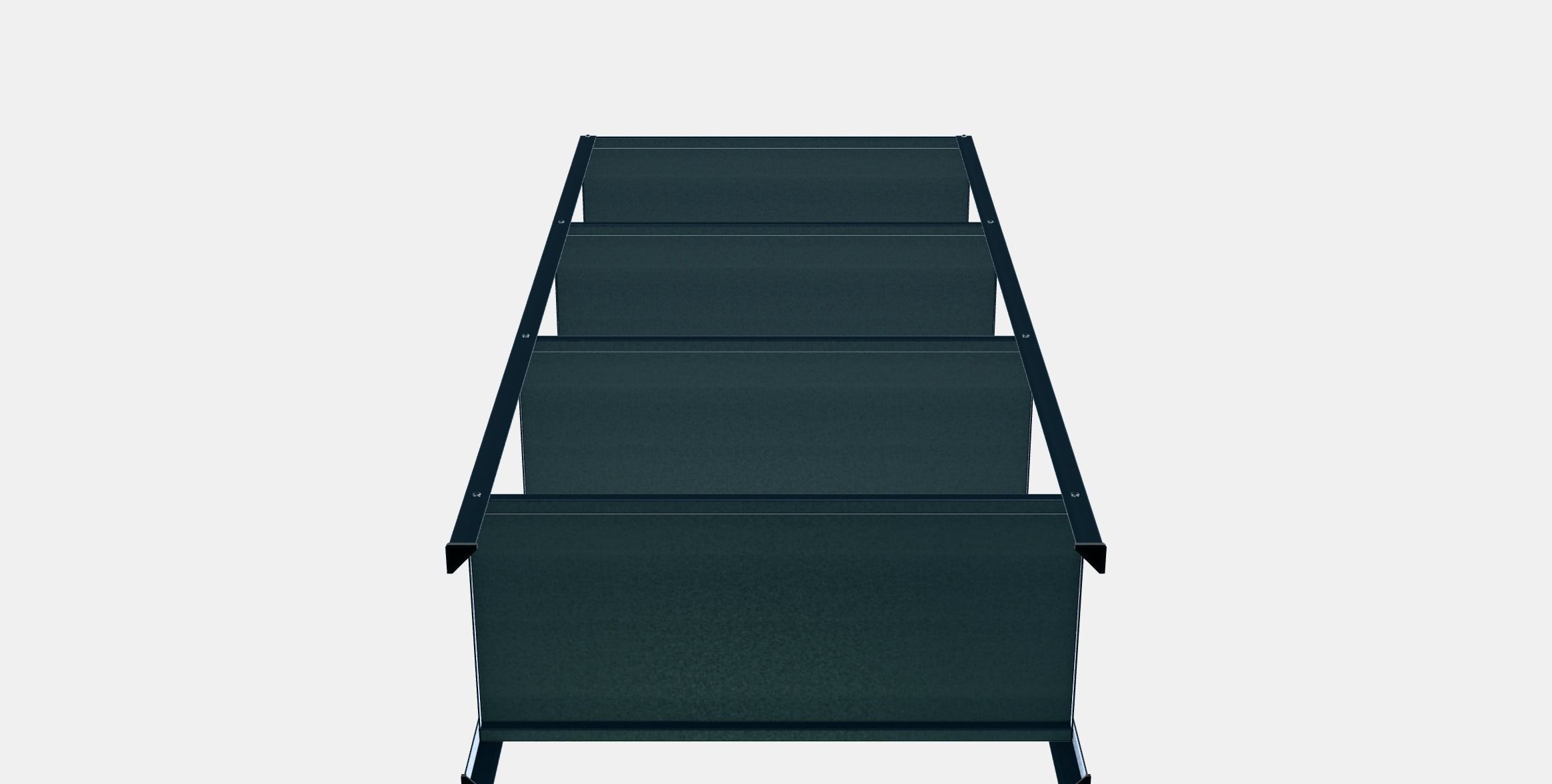 HYLLIS Shelving unit 1 Low-poly 3D model_8