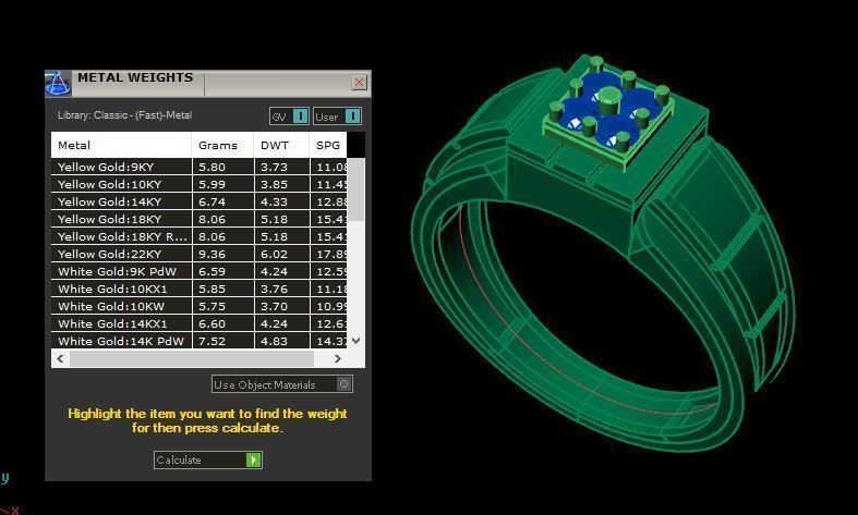 men ring 3D print model_17