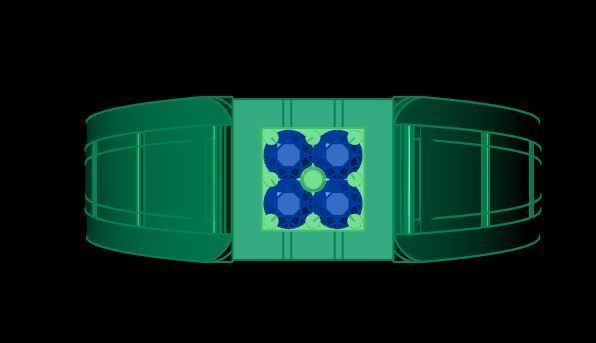 men ring 3D print model_10