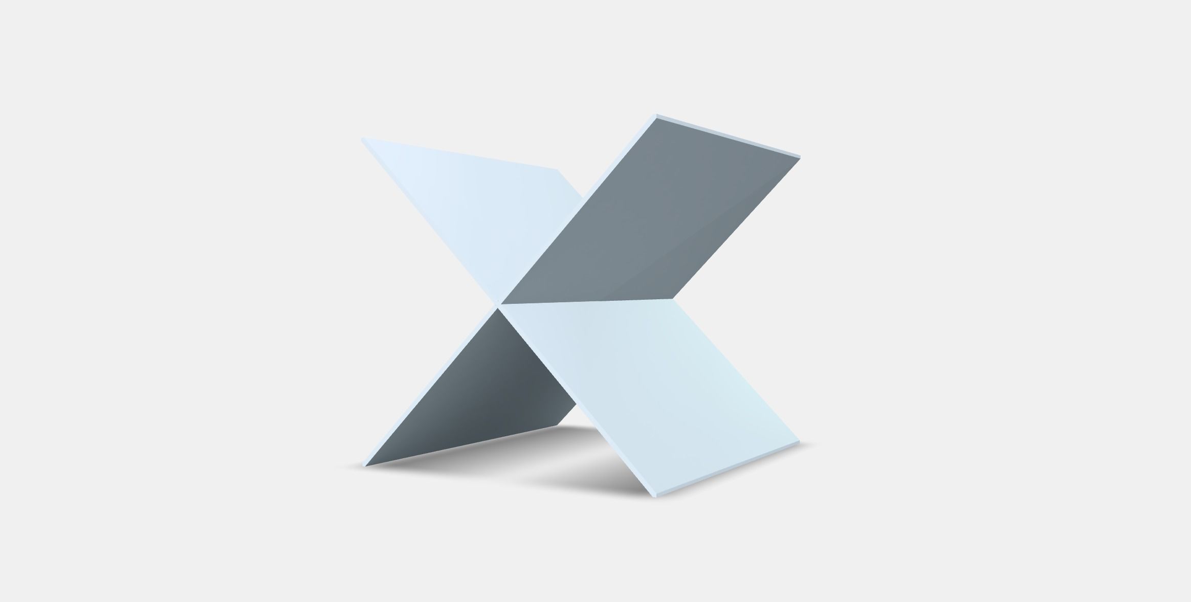 KALLAX Insert with compartments Low-poly 3D model_5