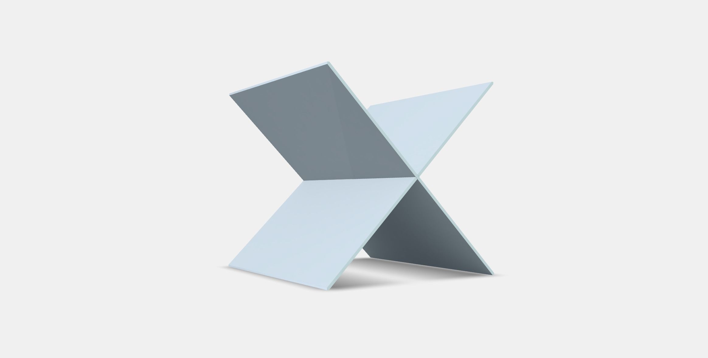 KALLAX Insert with compartments Low-poly 3D model_3