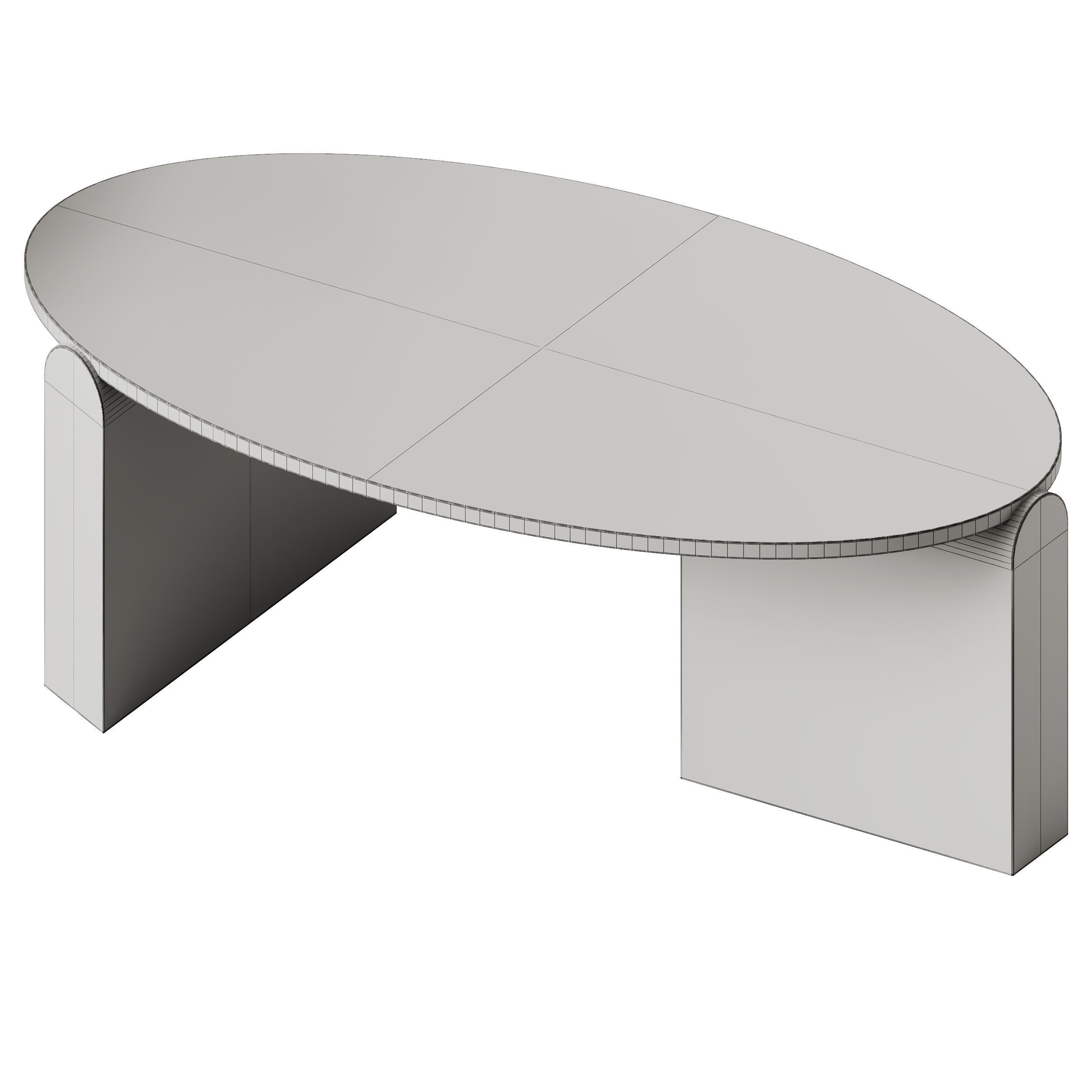 Jean Low Coffee Table by Mambo Unlimited Ideas 3D model_4