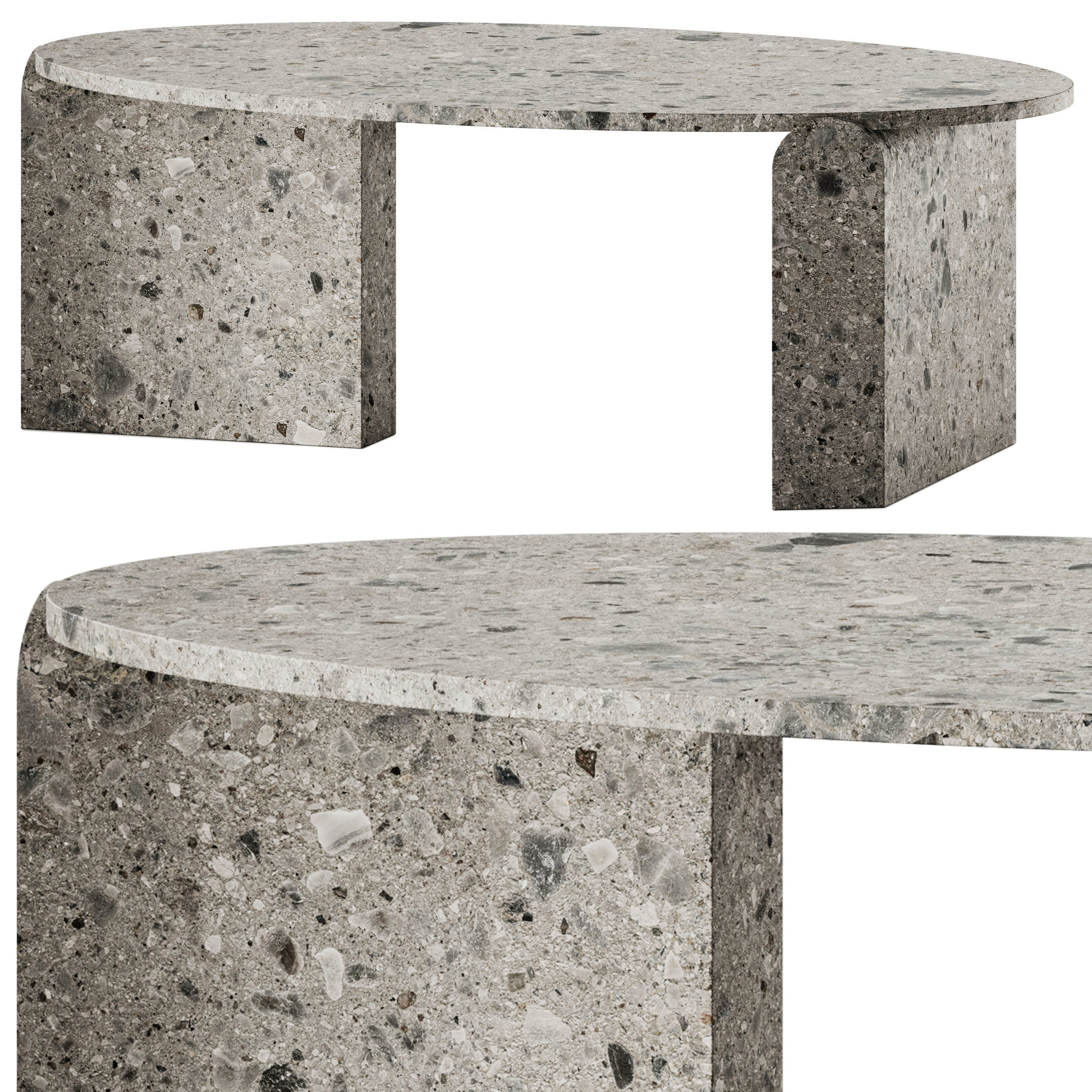 Jean Low Coffee Table by Mambo Unlimited Ideas 3D model_2