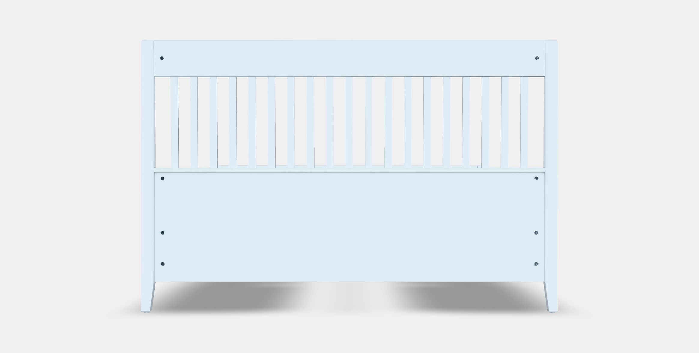 IDANAS Bed frame with drawers Low-poly 3D model_15