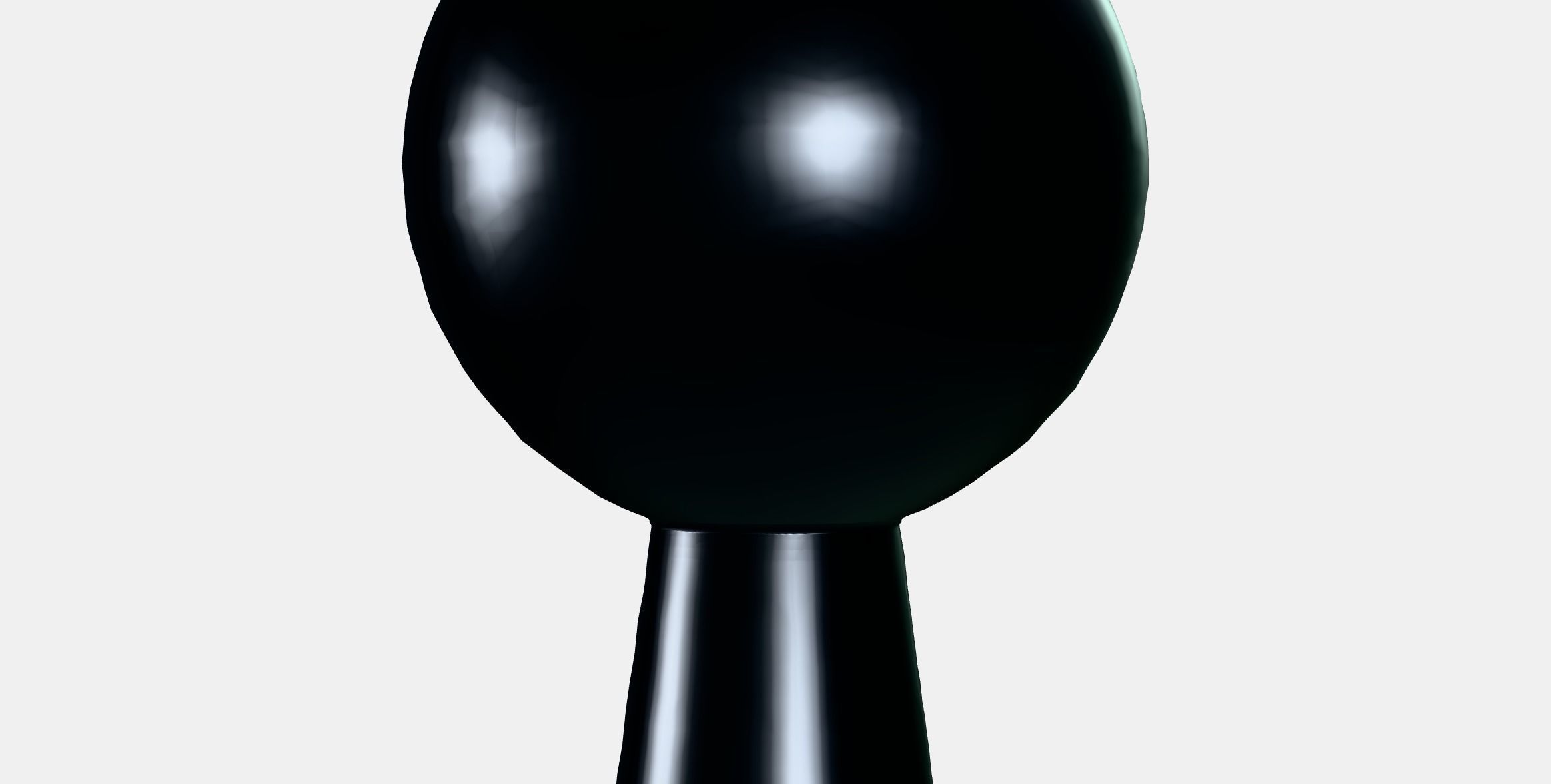 BAGGANAS Knob Low-poly 3D model_6