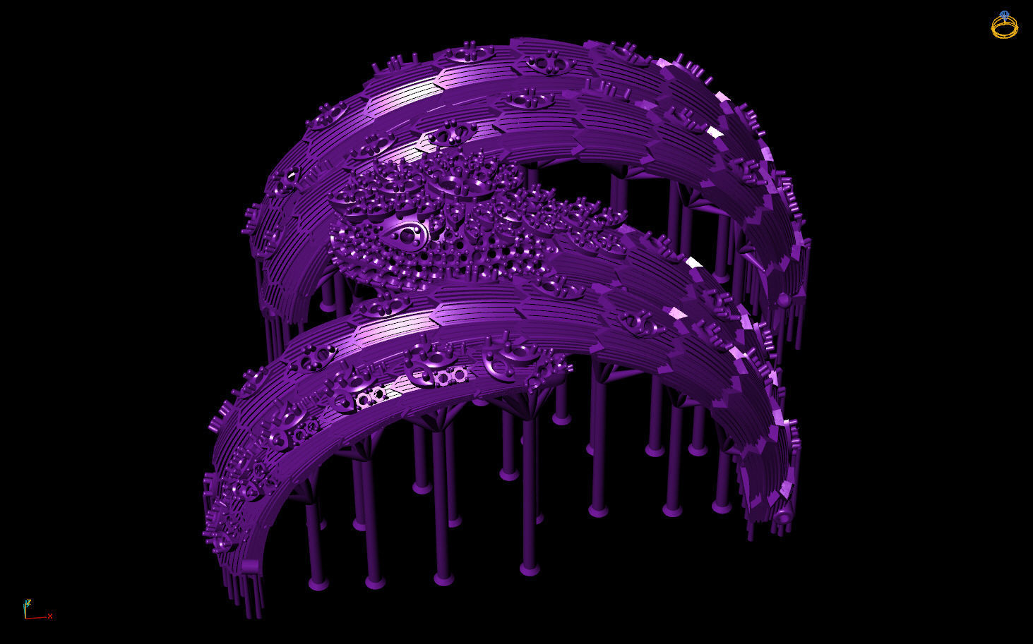 Bvlgari Bangle 3D print model_7