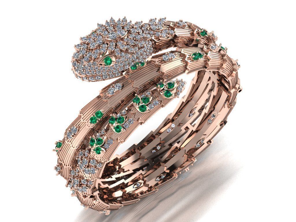 Bvlgari Bangle 3D print model_1